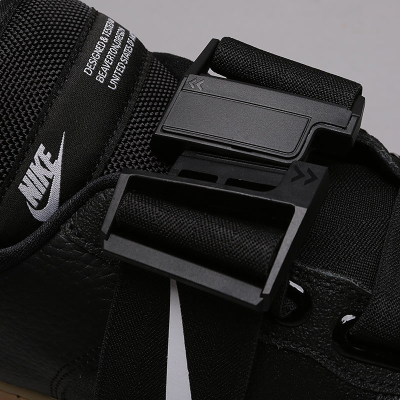 мужские черные кроссовки Nike Air Force 1 Utility AO1531-002 - цена, описание, фото 4